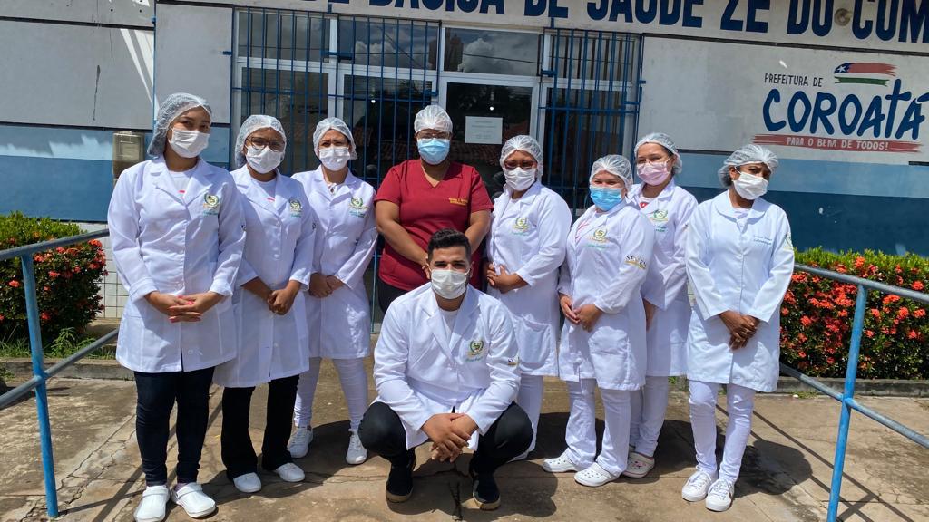 Dias 25 e 26 foi realizada uma ação de saúde na UBS da Palmeira Torta em Coroata-MA
