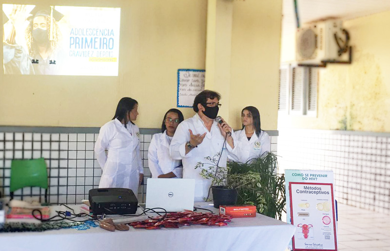 Rodas de Conversas - A convite da escola Maria José em Coroatá-MA
