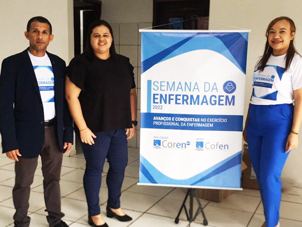 A Faculdade FAEME recebeu o convite do COREN-MA para a semana de enfermagem 2022