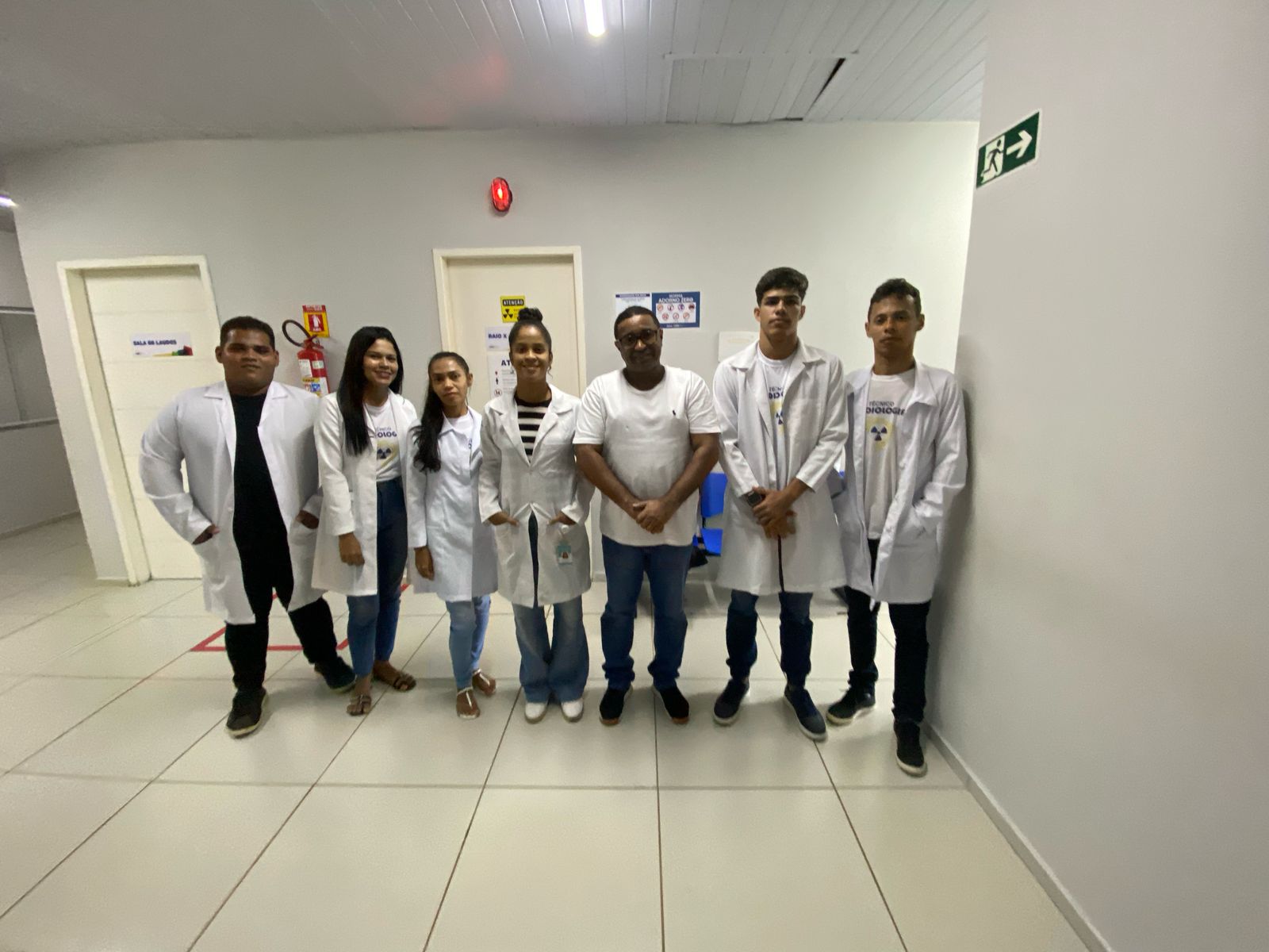 Alunos de Radiologia da Faculdade Seven realizam visita técnica à Clínica Sorrir Coroatá